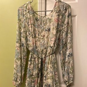 Jessica Simpson Maternity Floral Babydoll Top
